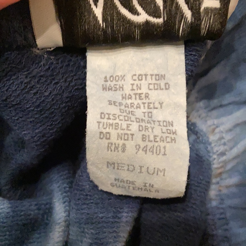 NWT Blue Tie Dye Lightweight Sweatpants sz M - Picture 3 of 6